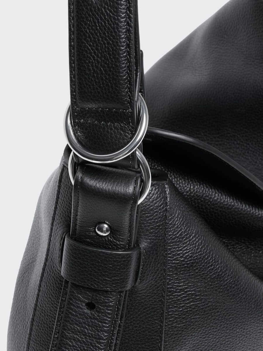 bud slouchy leder-tragetasche