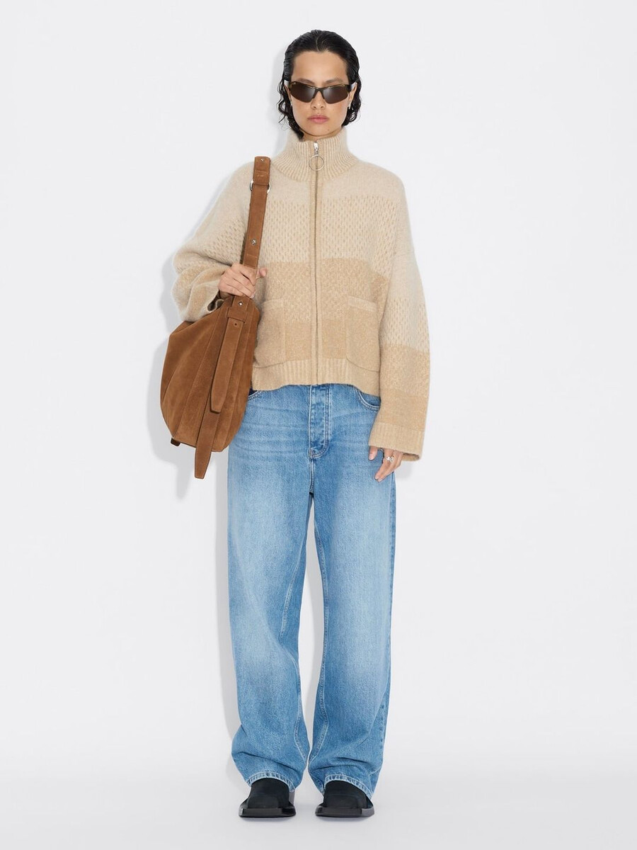 bud slouchy wildleder-tragetasche
