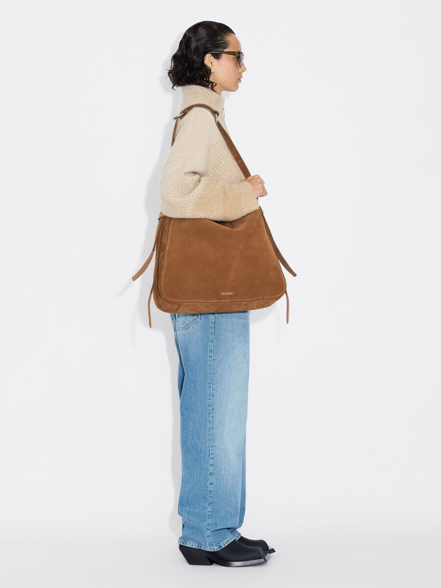 bud slouchy wildleder-tragetasche