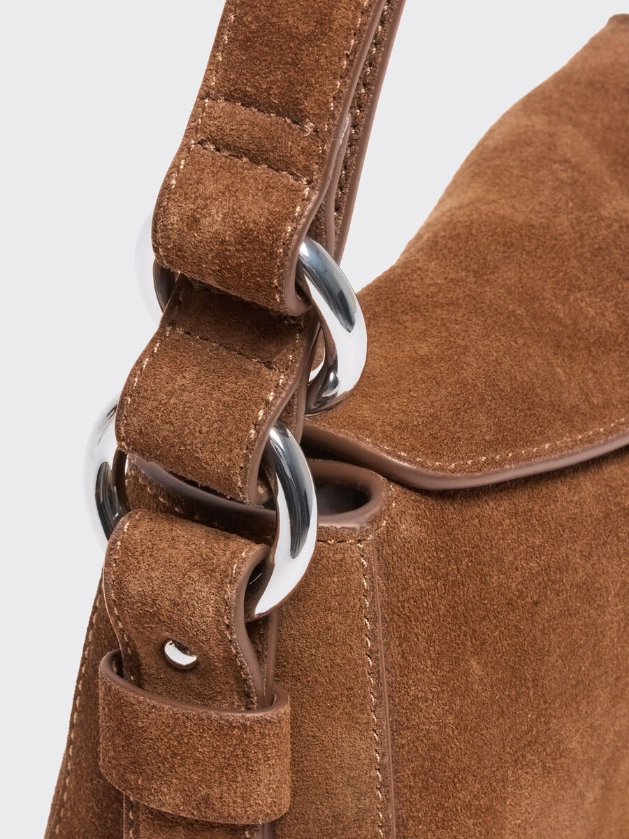 bud wildleder mini-tasche