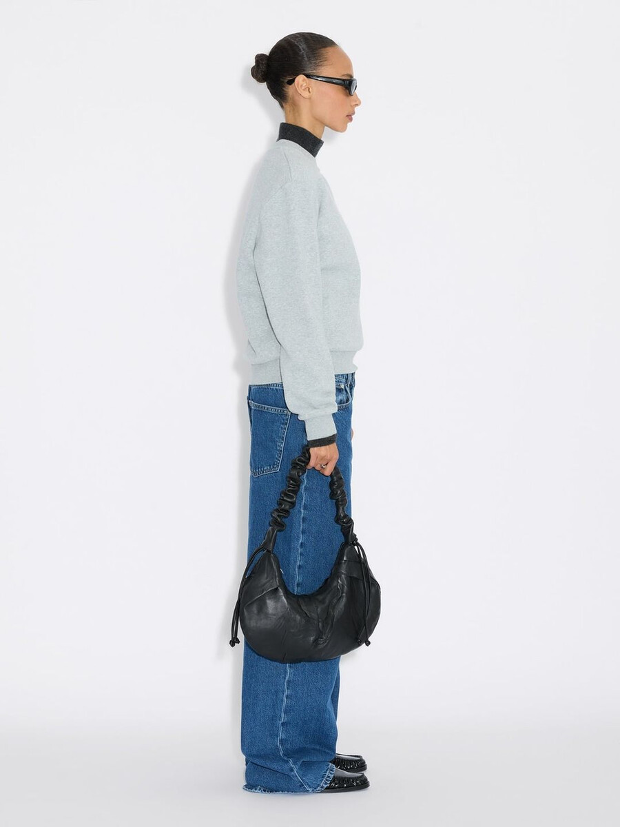 leni slouchy leder cocoon tasche