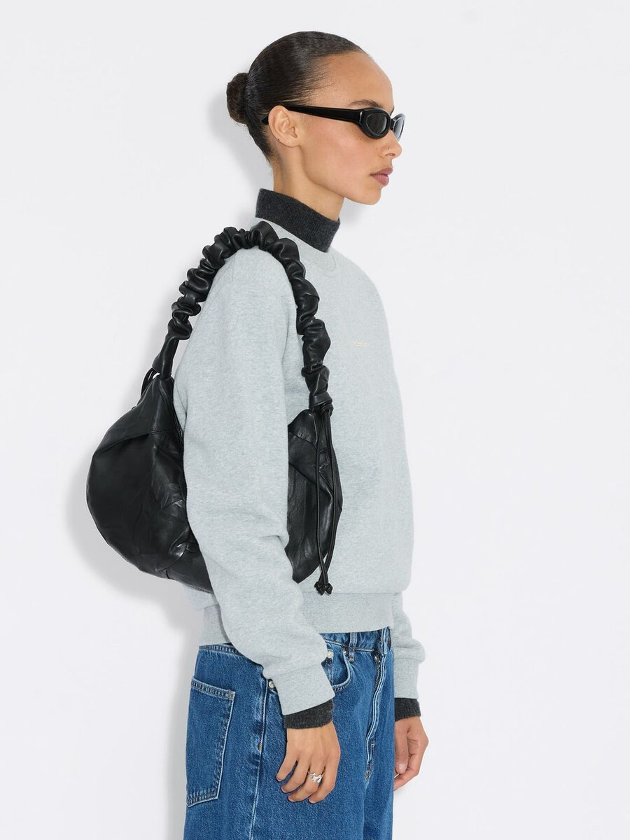leni slouchy leder cocoon tasche