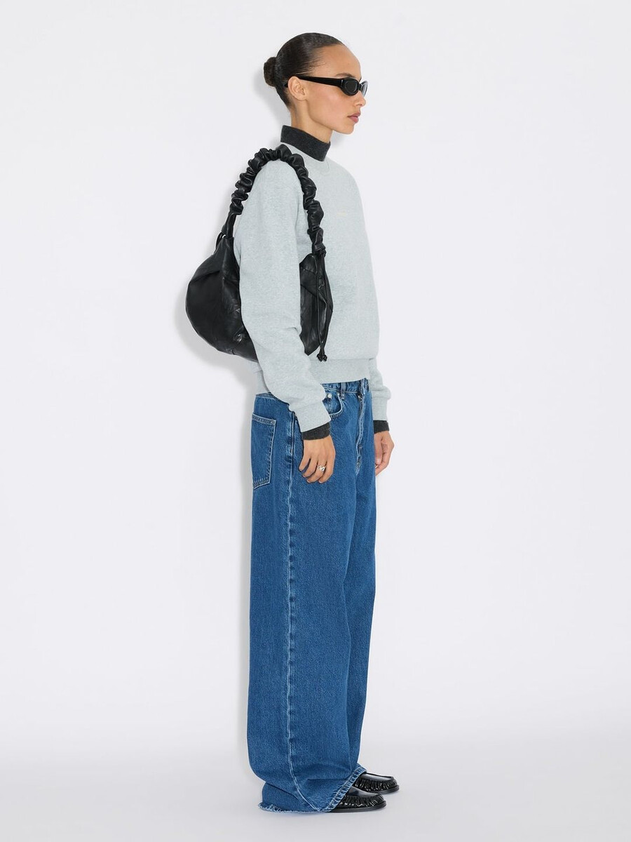 leni slouchy leder cocoon tasche