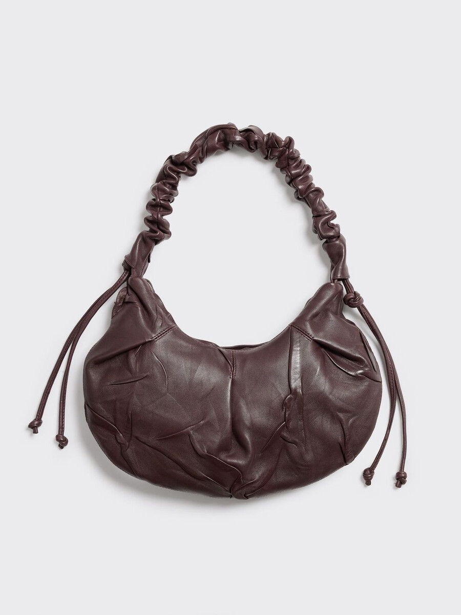 leni slouchy leder cocoon tasche