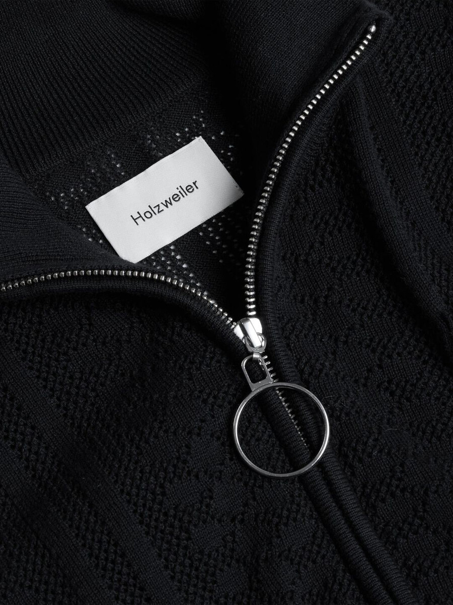 häkelstrickjacke