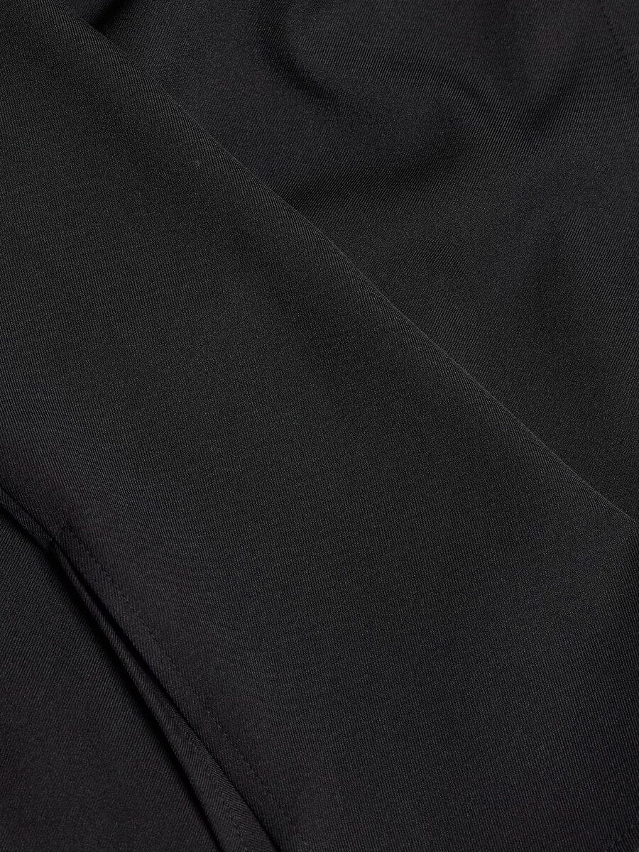 beau pleat kurzes kleid