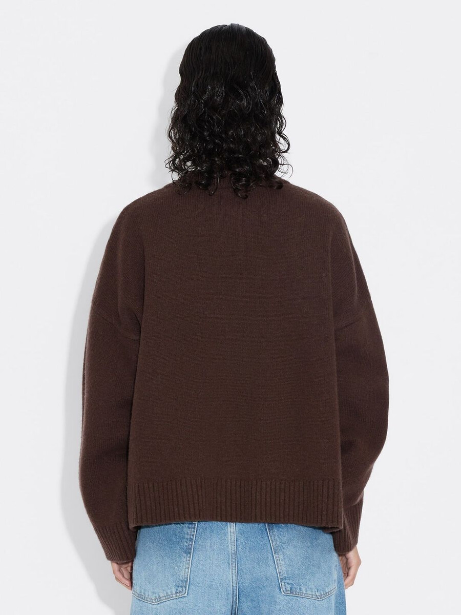 weite wollstrickjacke