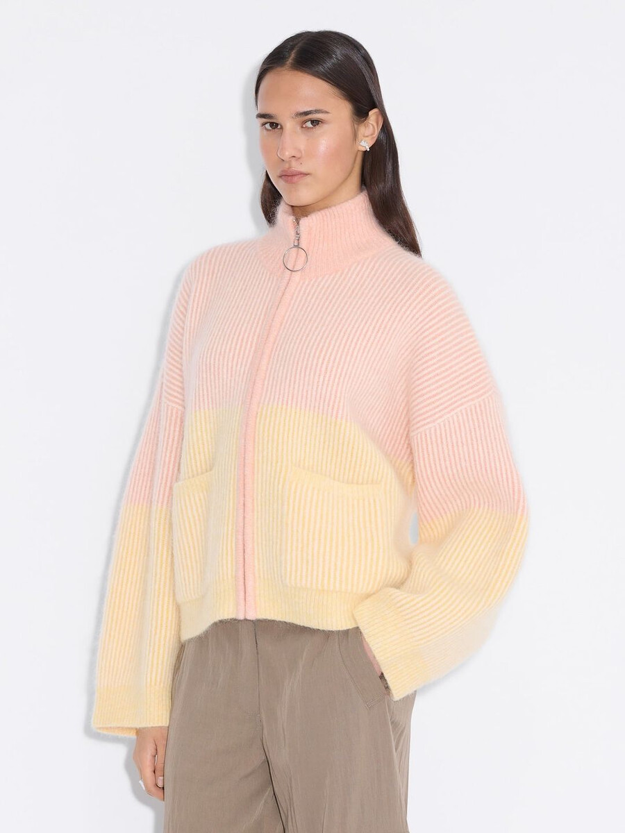 feinripp-strickjacke