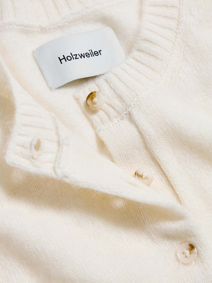 schmal geschnittene kaschmir-strickjacke