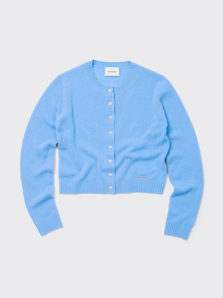 schmal geschnittene kaschmir-strickjacke
