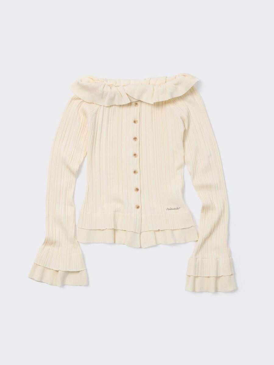 ripple cardigan