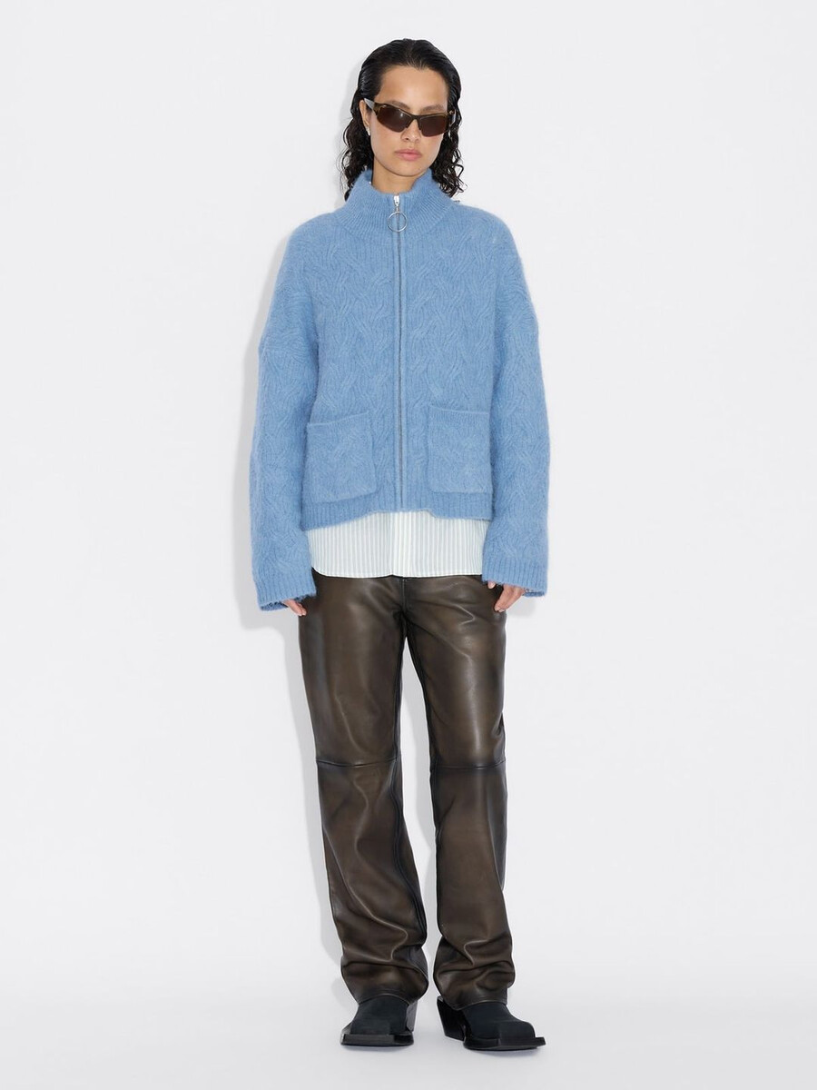 tine powder cardigan