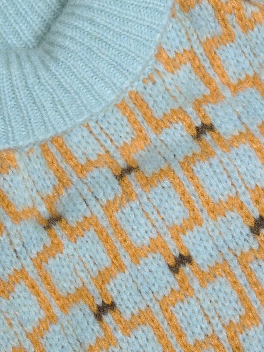 norwegischer wollrollkragenpullover