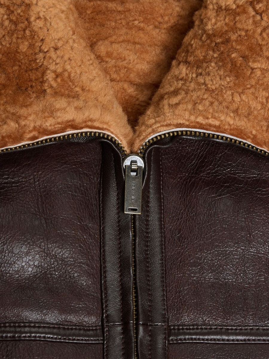 louma shearling jacke
