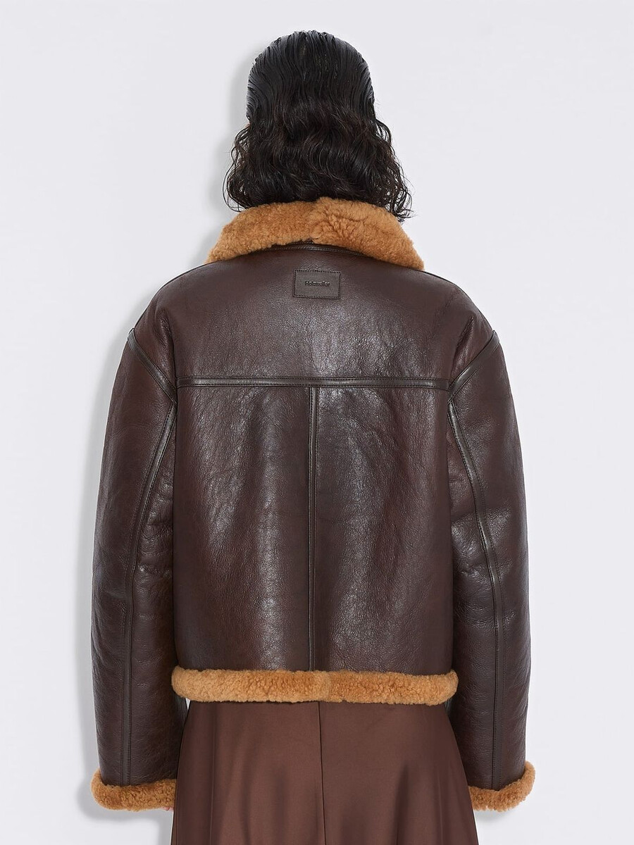 louma shearling jacke