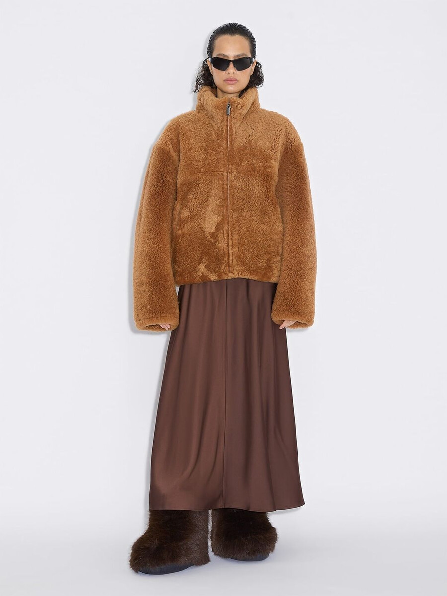 louma shearling jacke