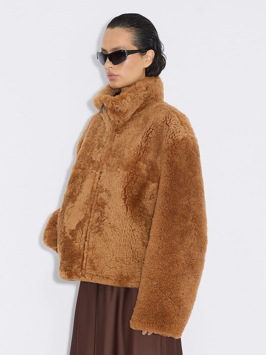 louma shearling jacke