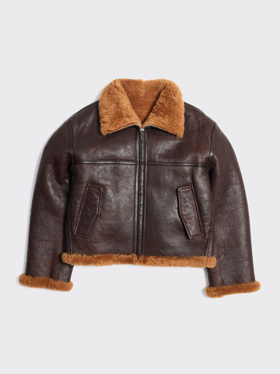 louma shearling jacke
