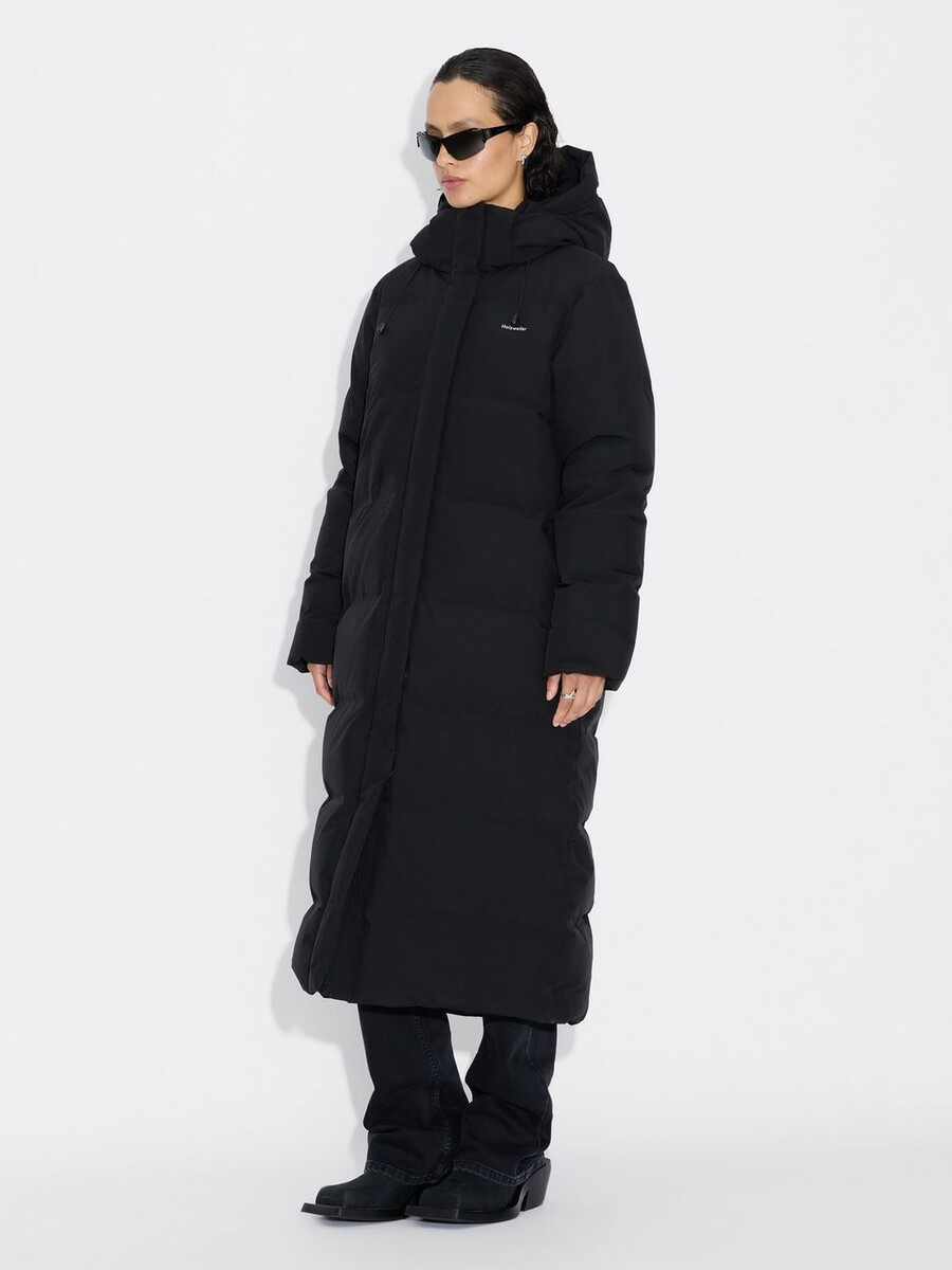 glitzernde daunenjacke
