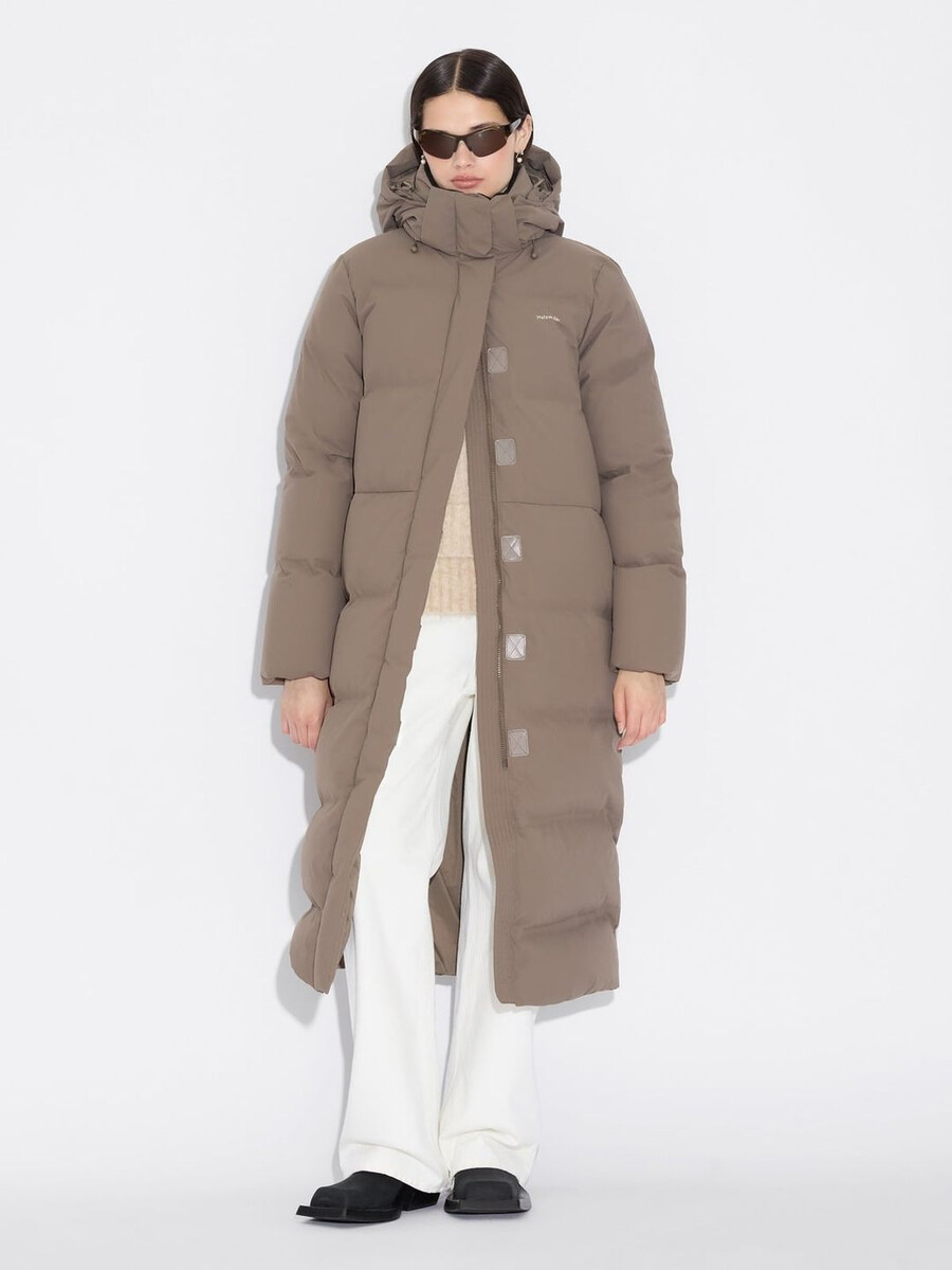 glitzernde daunenjacke