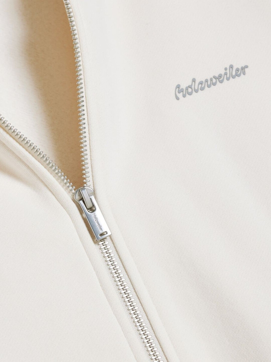 w regular zip hoodie