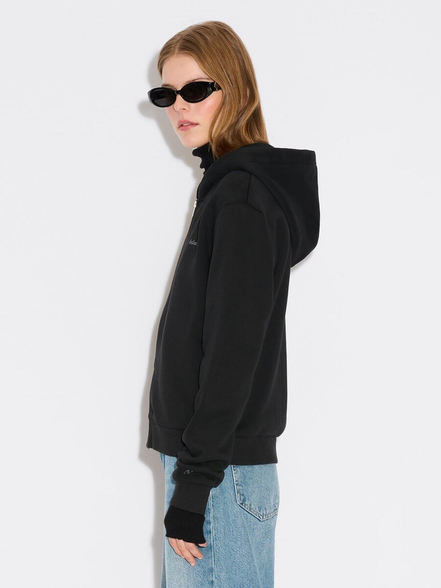 w regular zip hoodie
