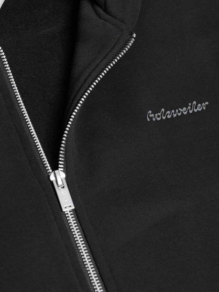 w regular zip hoodie