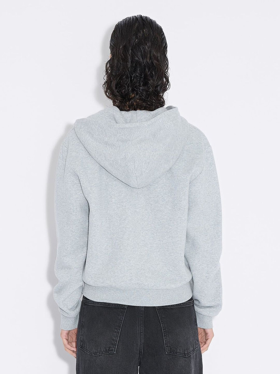 w regular zip hoodie