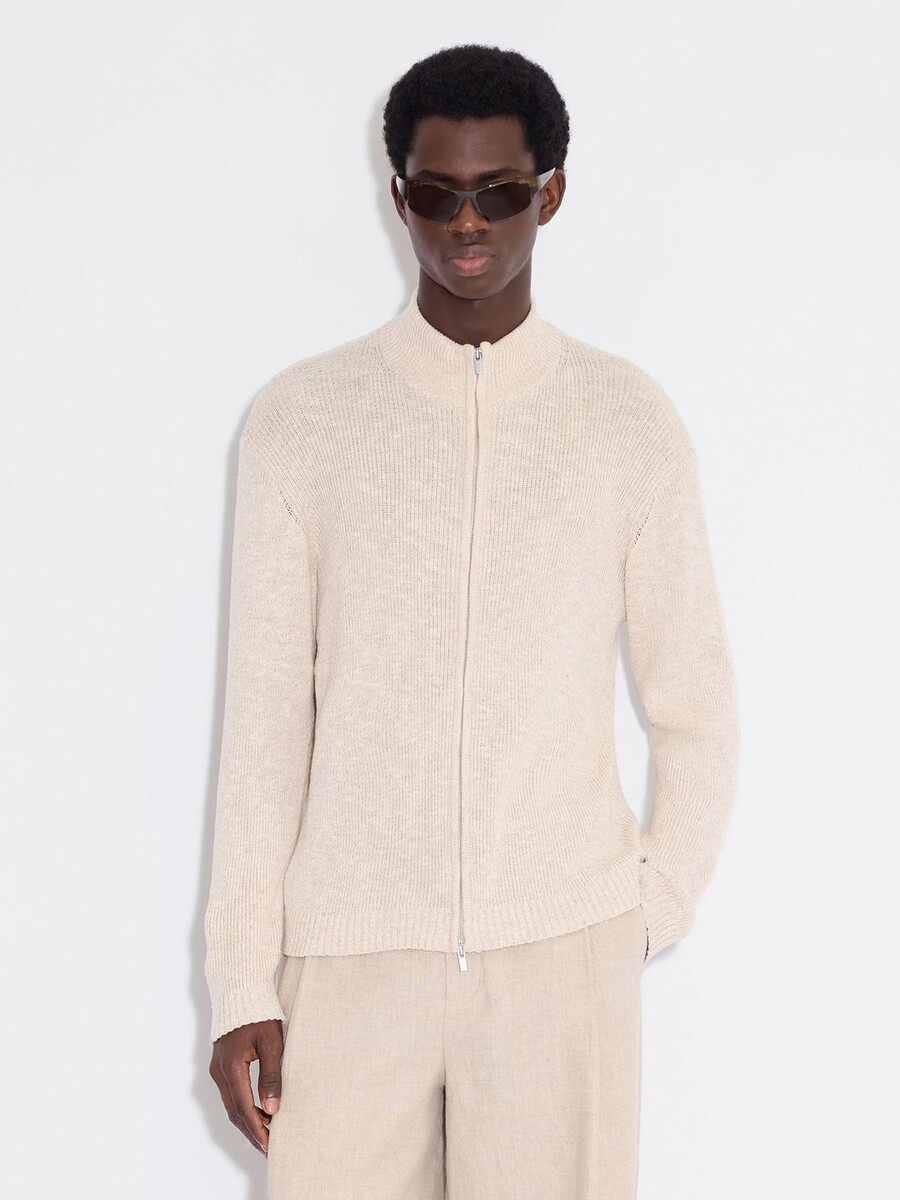 atlantic zip cardigan