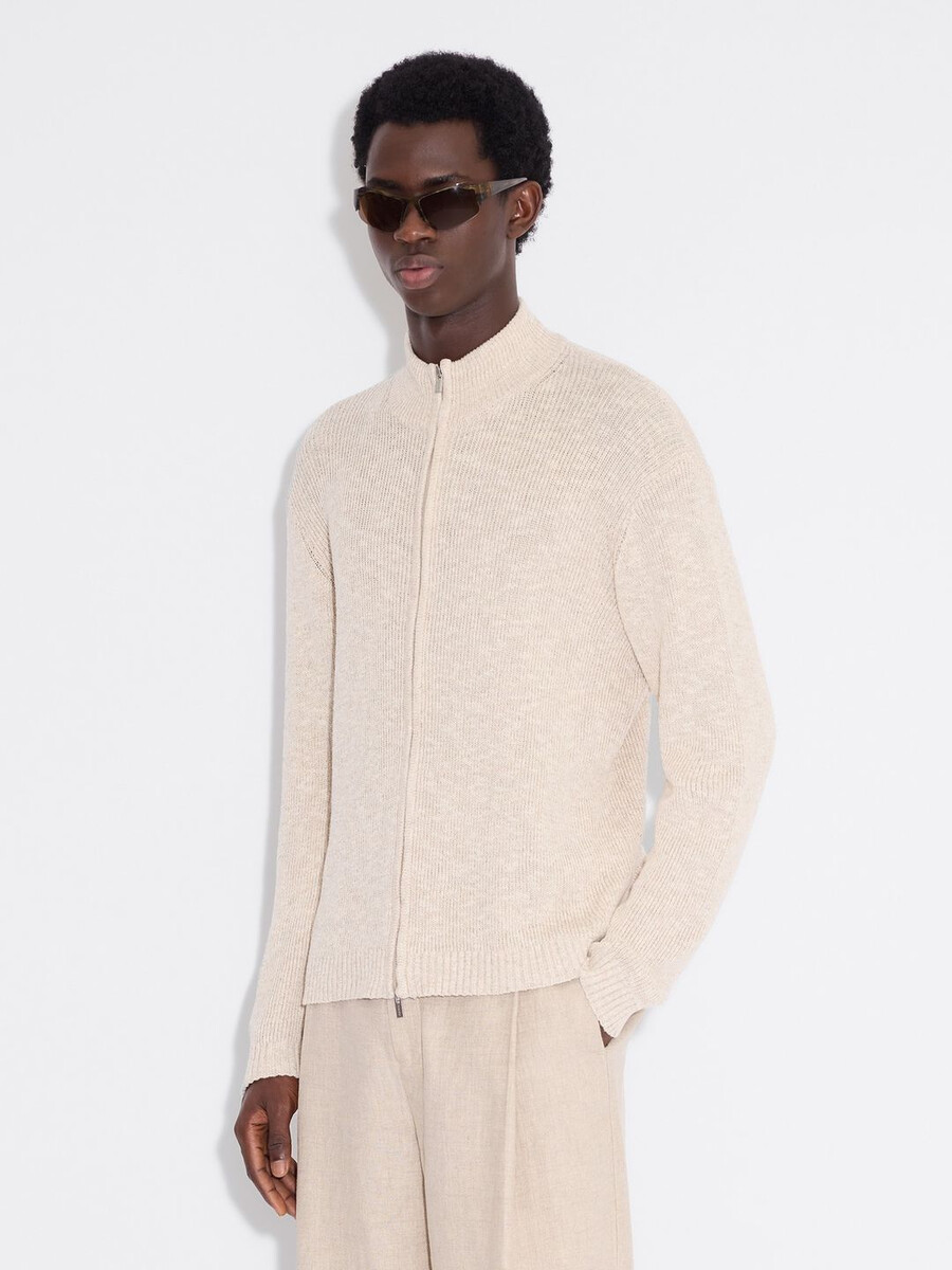 atlantic zip cardigan