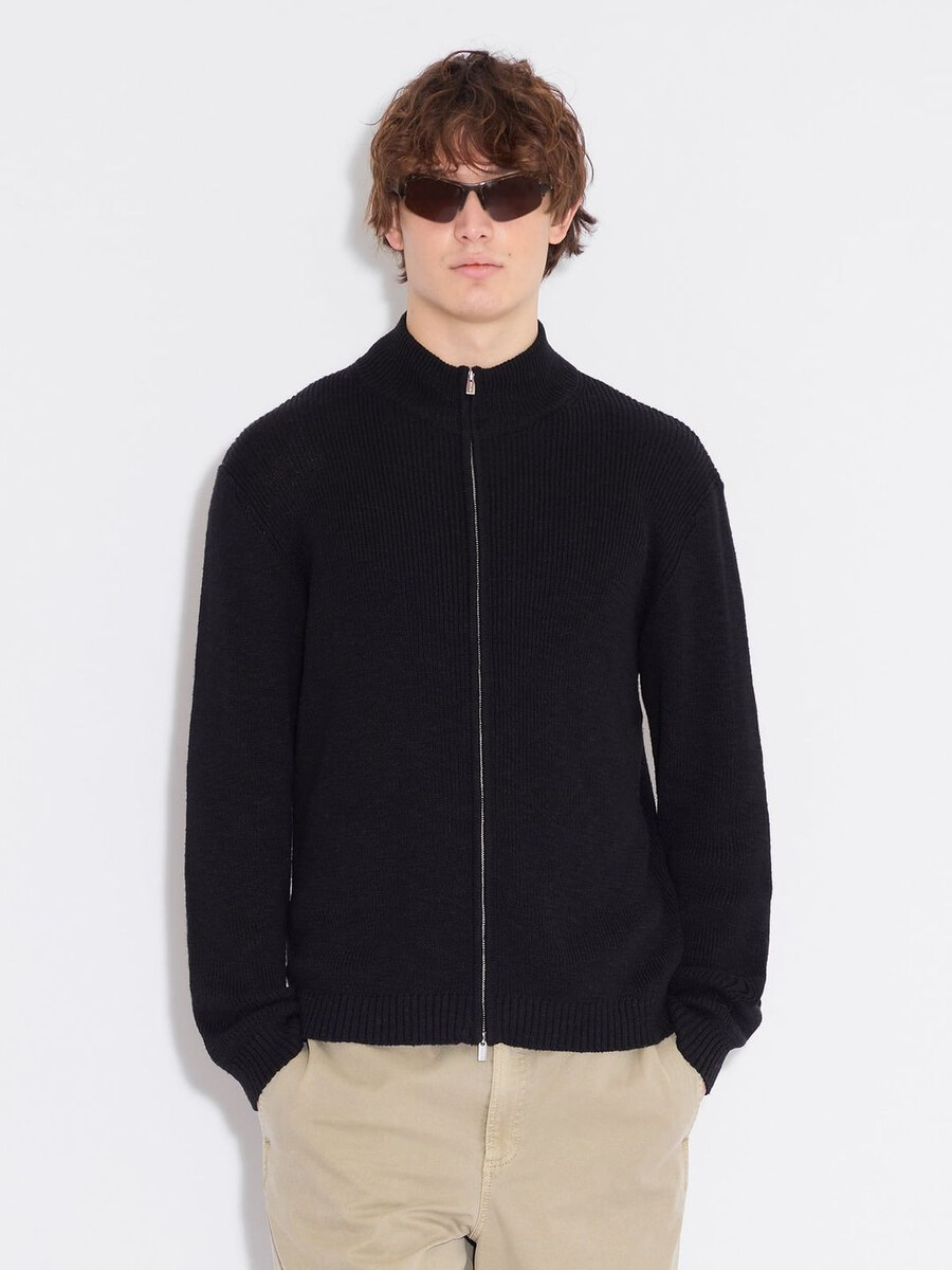 atlantic zip cardigan