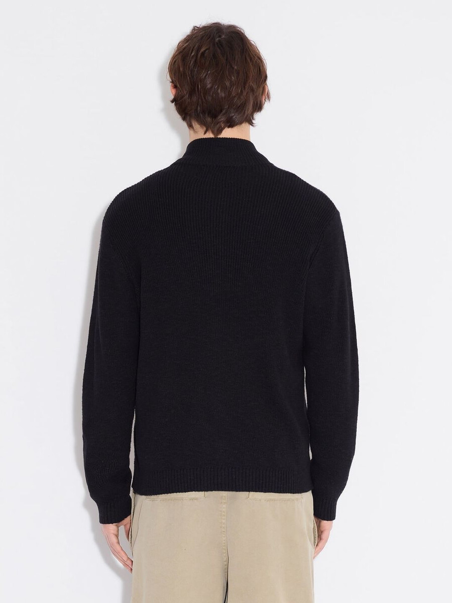 atlantic zip cardigan