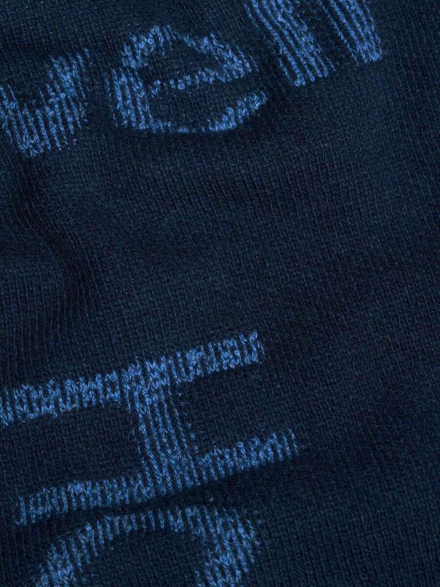 haza logo rundhalspullover