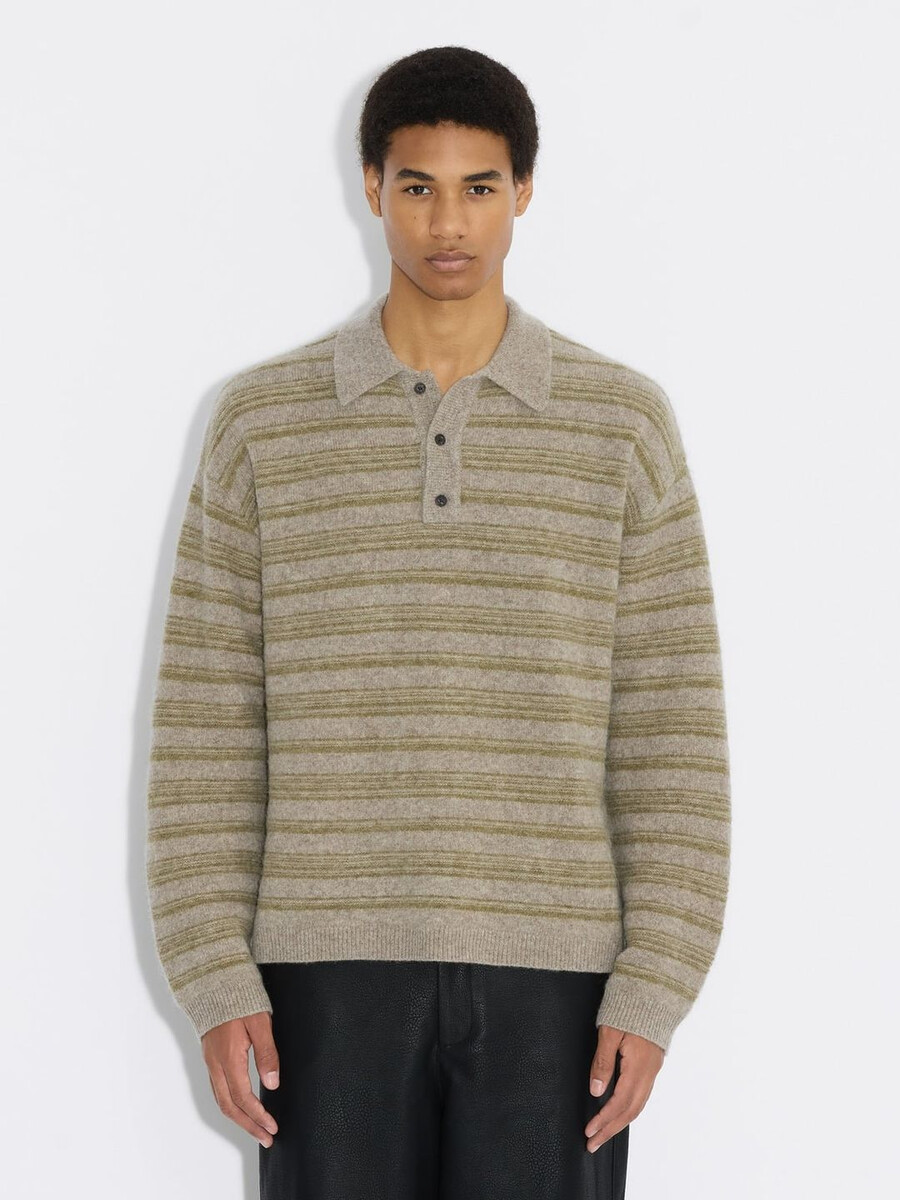 ollie woll-polopullover
