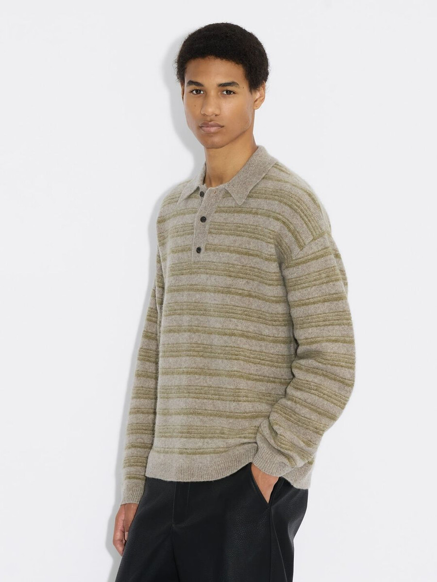 ollie woll-polopullover