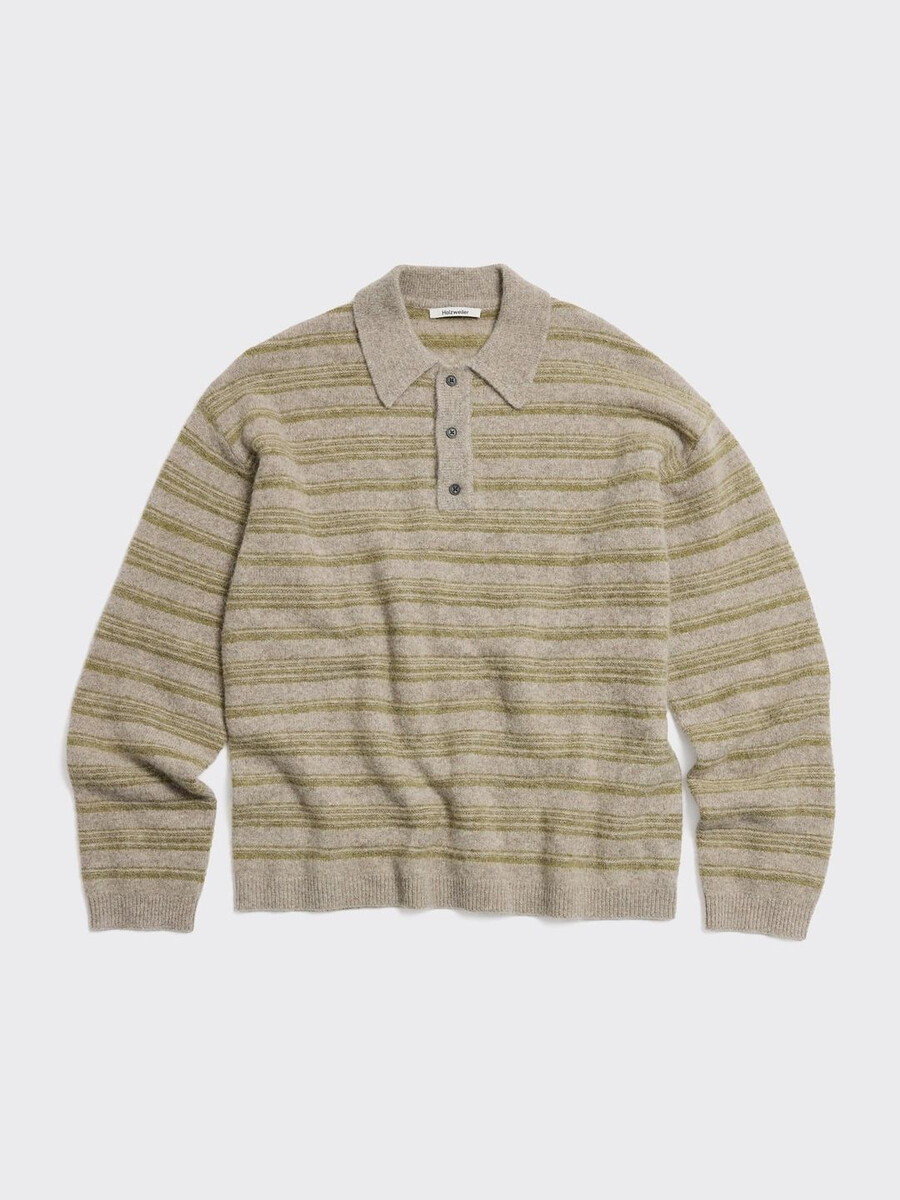 ollie woll-polopullover