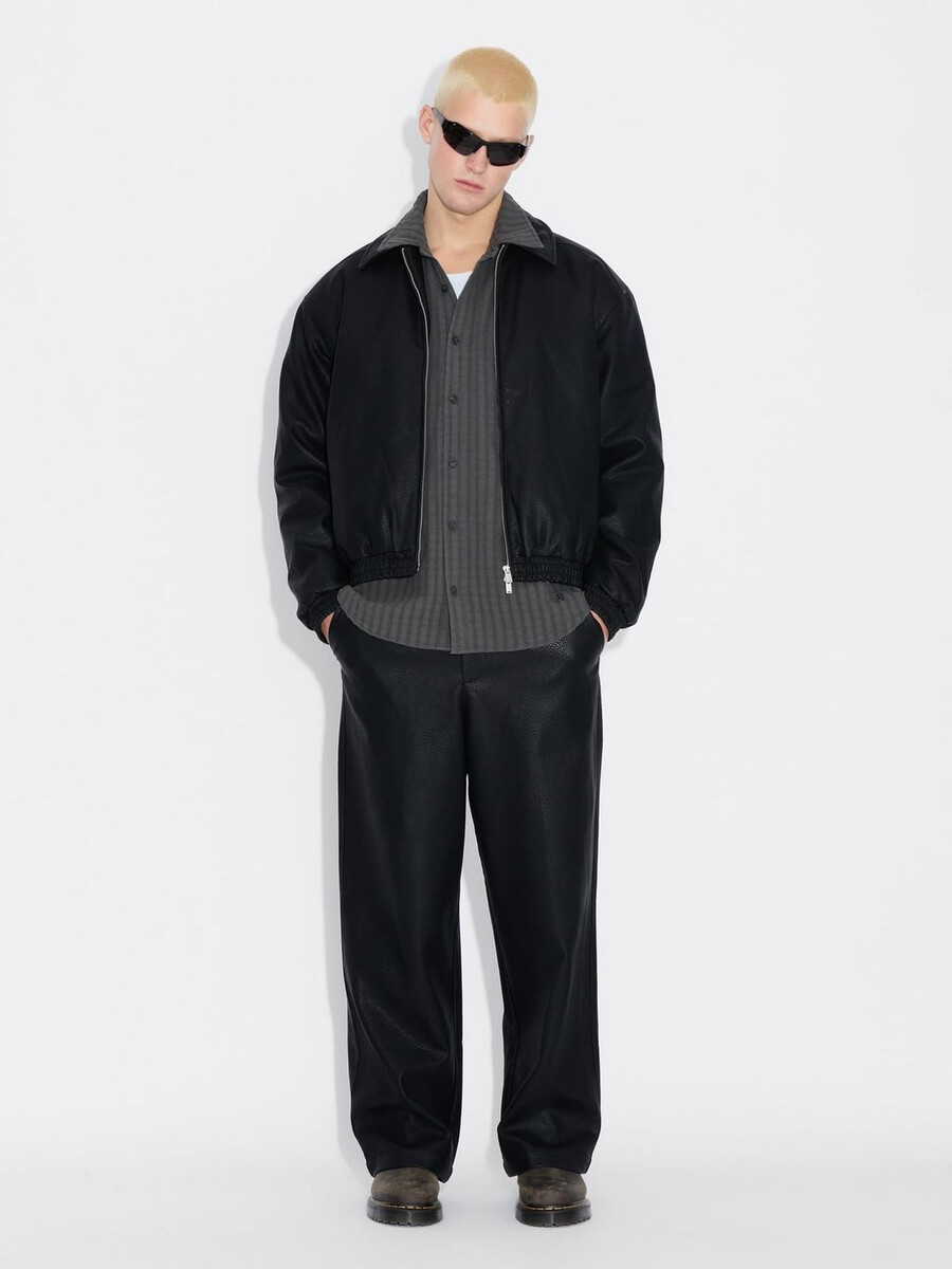 claes kunstlederjacke