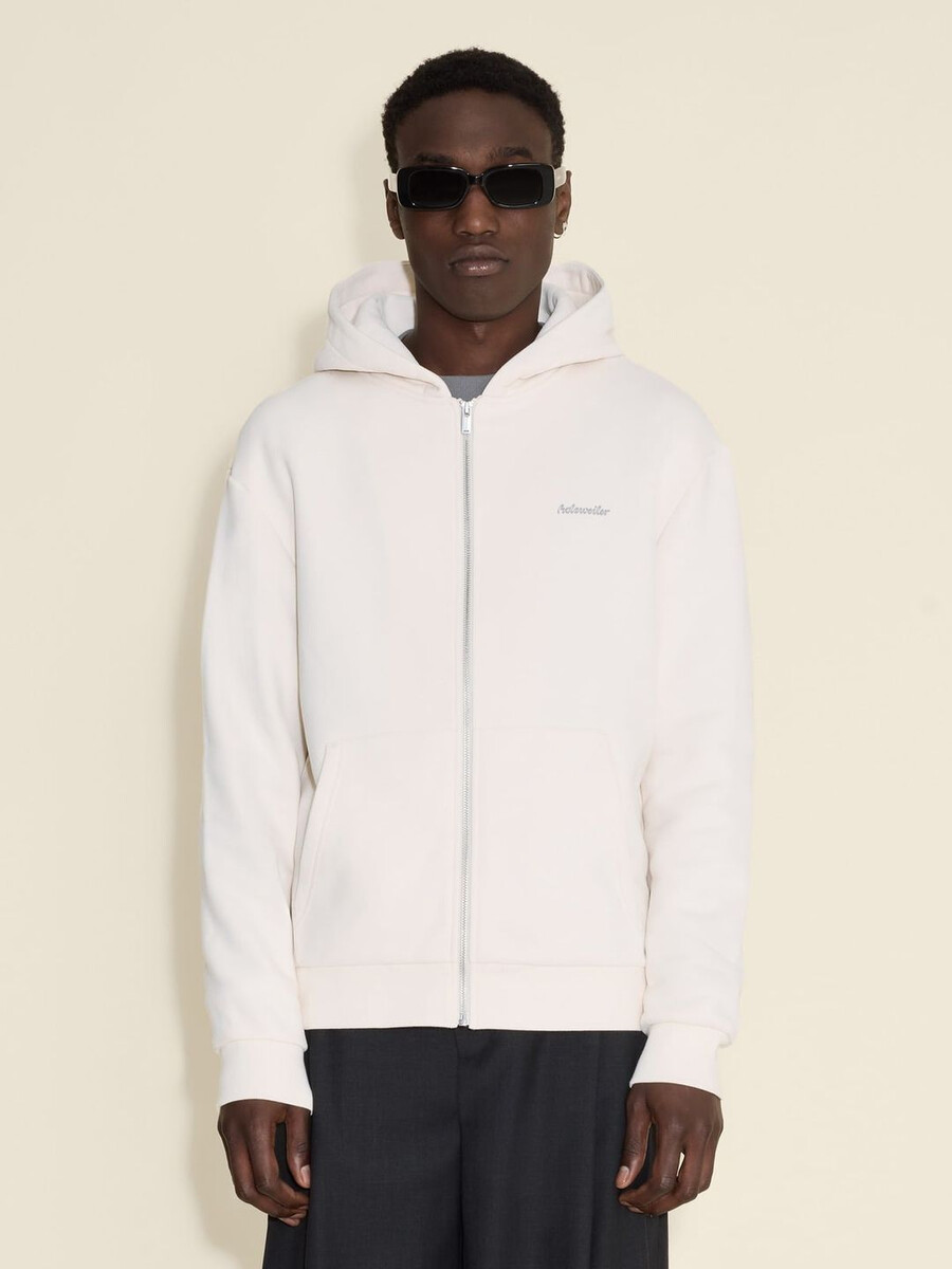 m regular zip hoodie