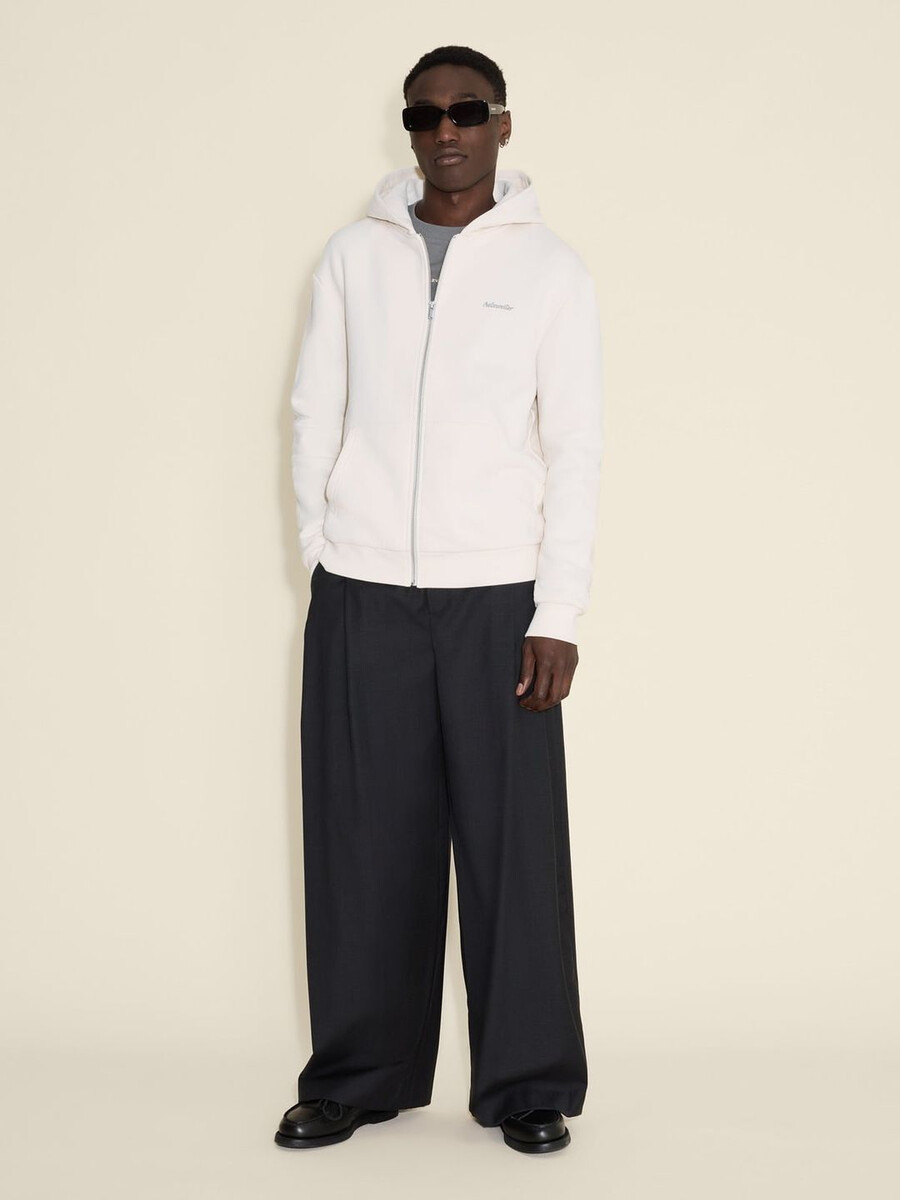 m regular zip hoodie
