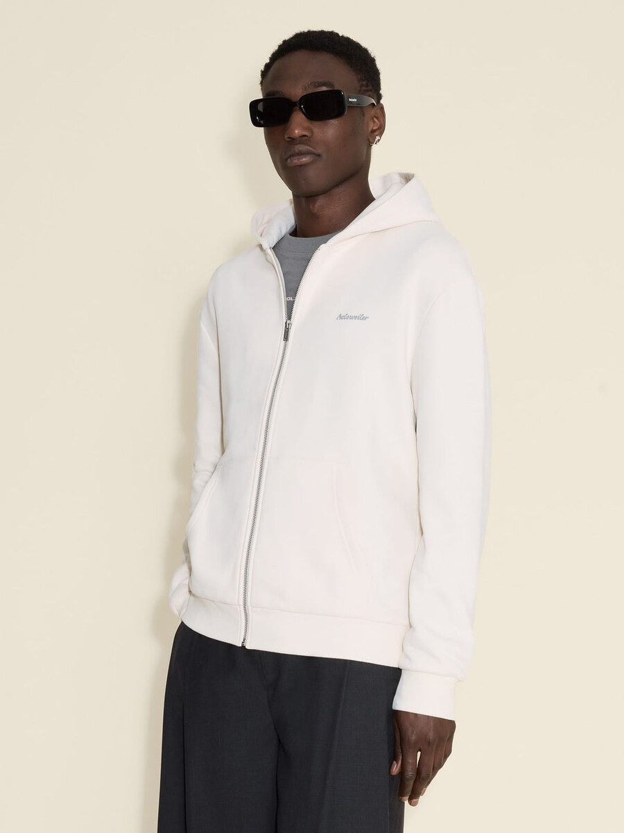 m regular zip hoodie