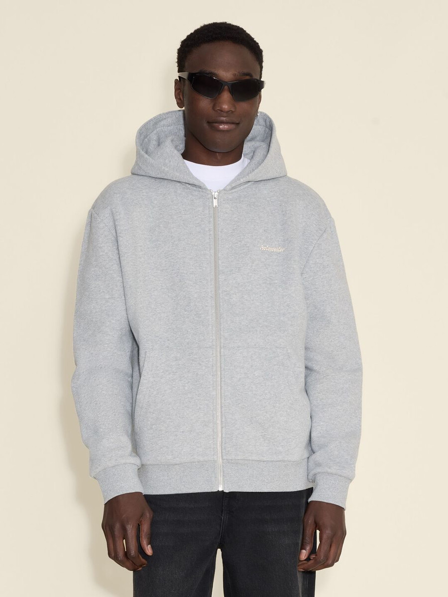 m regular zip hoodie