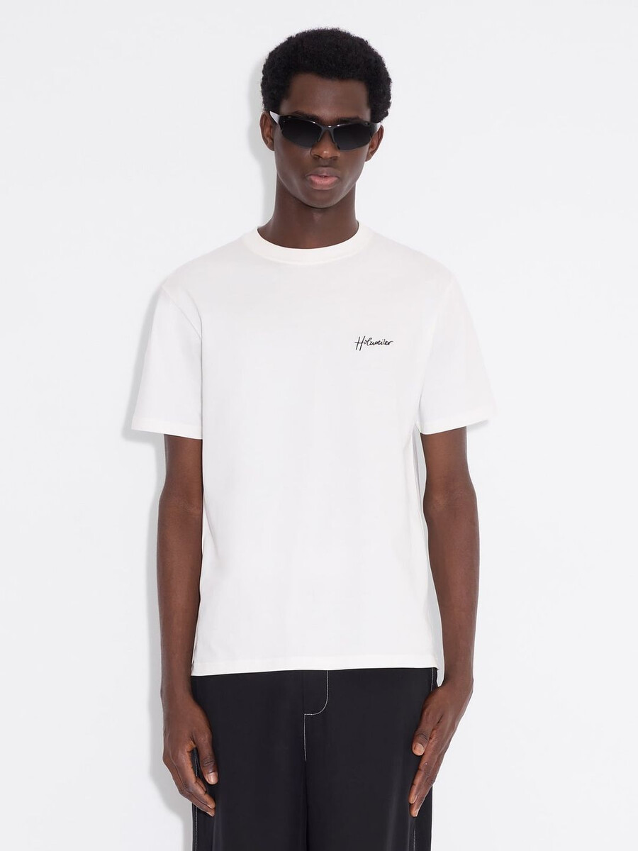 tucker stickerei-t-shirt