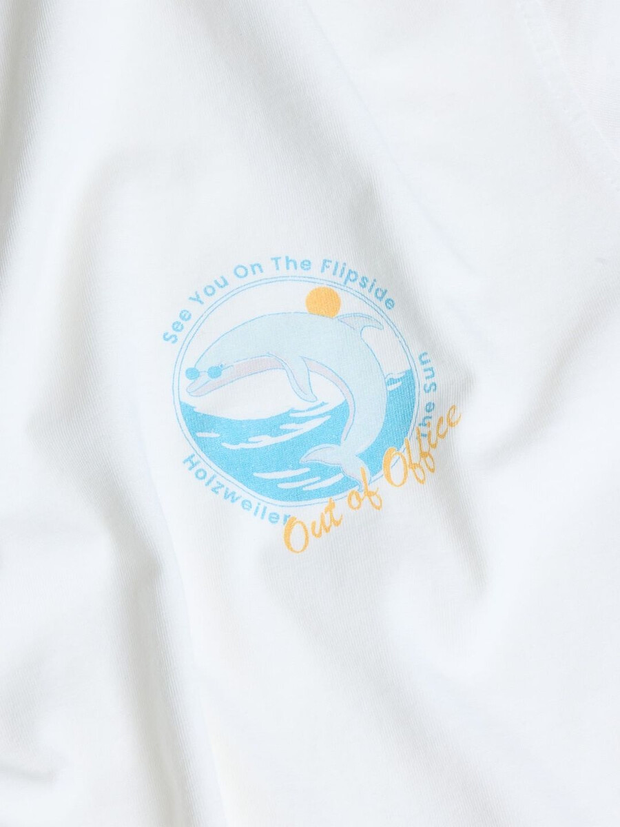 tucker print t-shirt