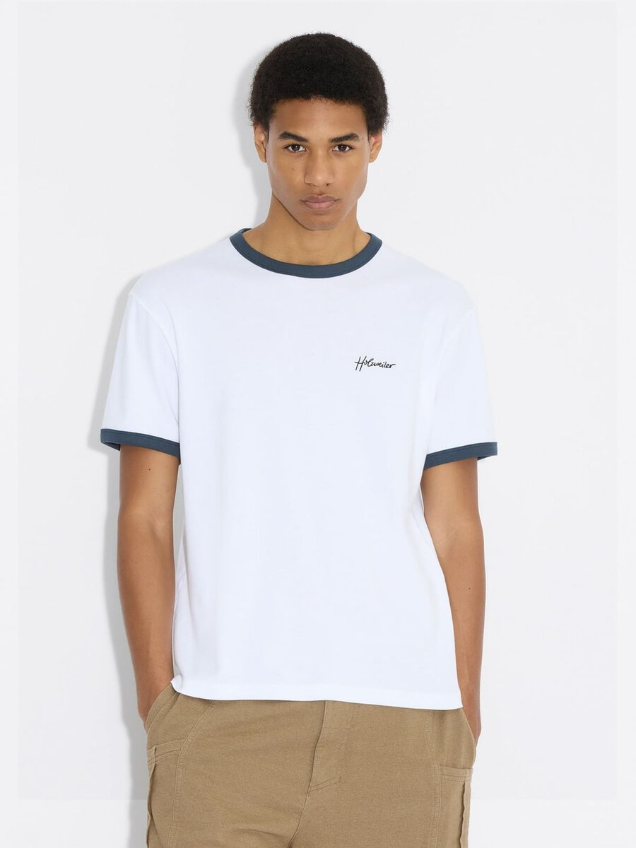 tucker stickerei-t-shirt