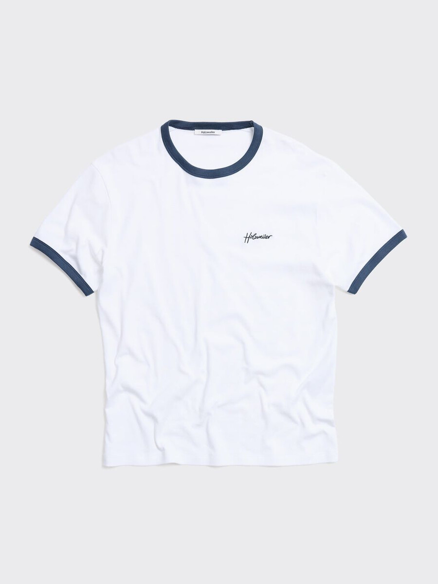 tucker stickerei-t-shirt